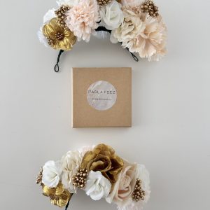 Corona Beige & Blanca